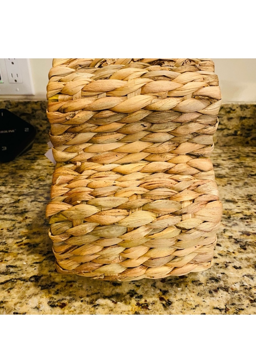 Woven Bottle Rack - Tan - Picture 3 of 3